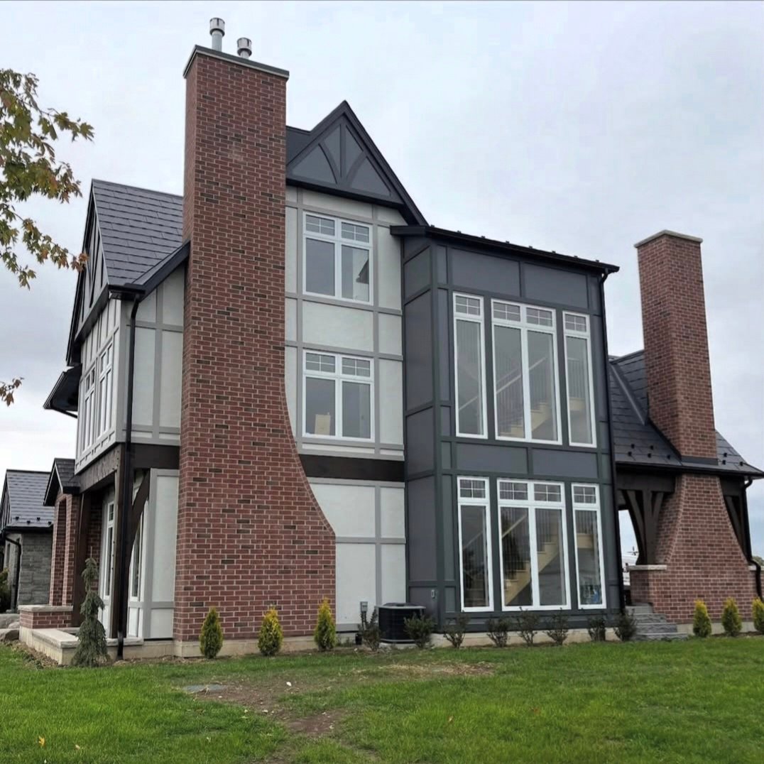 Tudor Style Hardie Siding